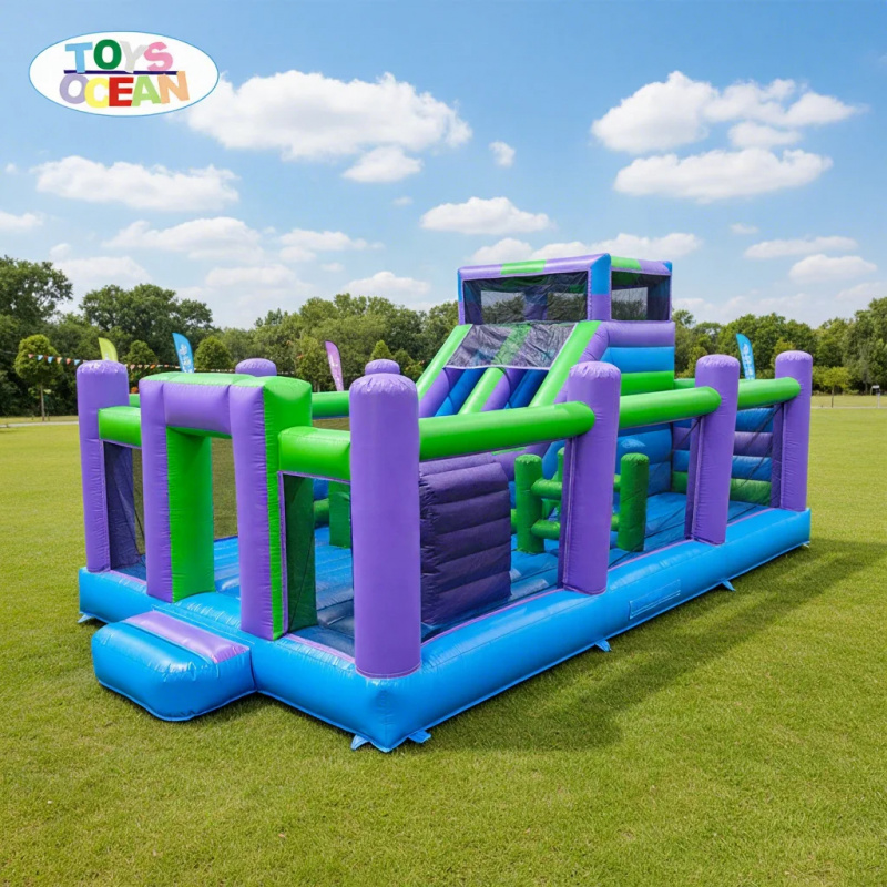 Kids Outdoor Trampoline - Custom Large Outdoor Commercial Inflatable Playground