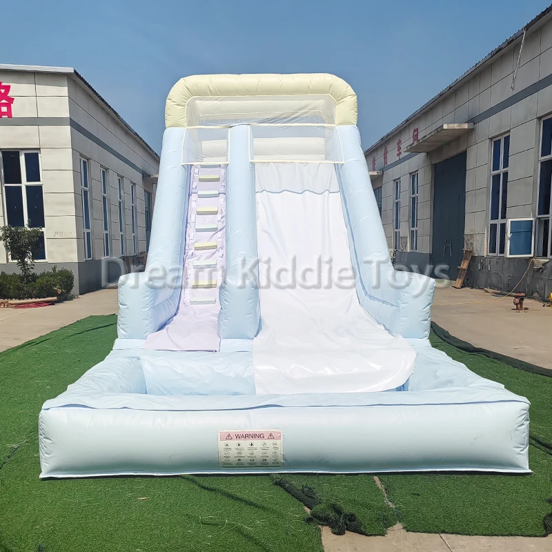 Kids Outdoor Inflatable Water Slide - Commercial Inflatable Water Slide With Splash