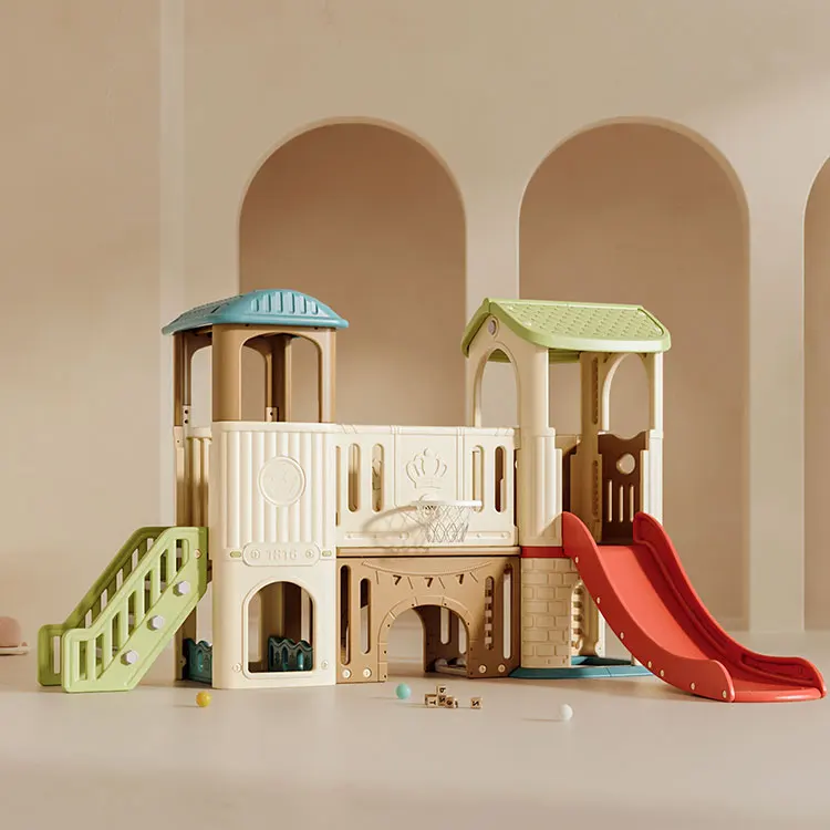 Hot Sale Children Play House O - Kids Outdoor Slide Set ulasan dan harga