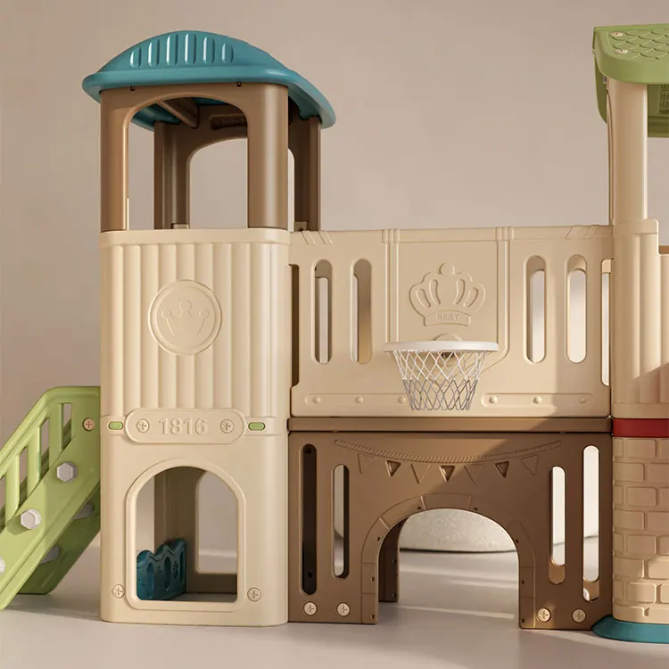 Hot Sale Children Play House O - Kids Outdoor Slide Set ulasan dan harga