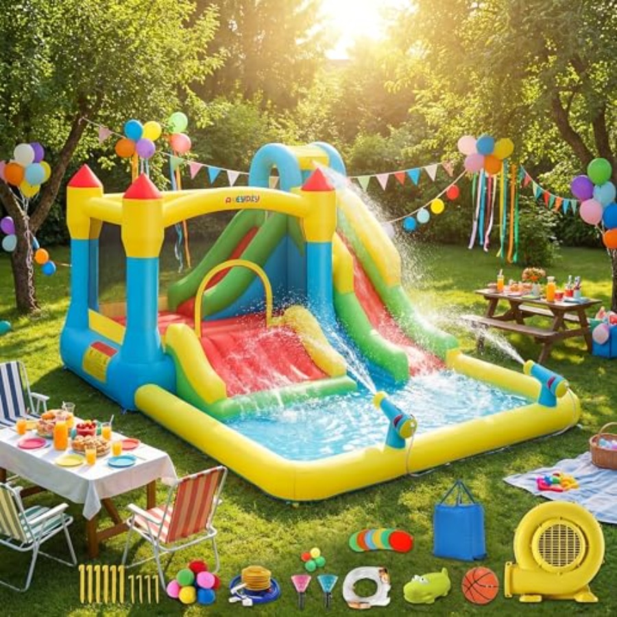 Outdoor/Indoor inflatable wate - Kids Outdoor Inflatable Water Slide ulasan dan harga