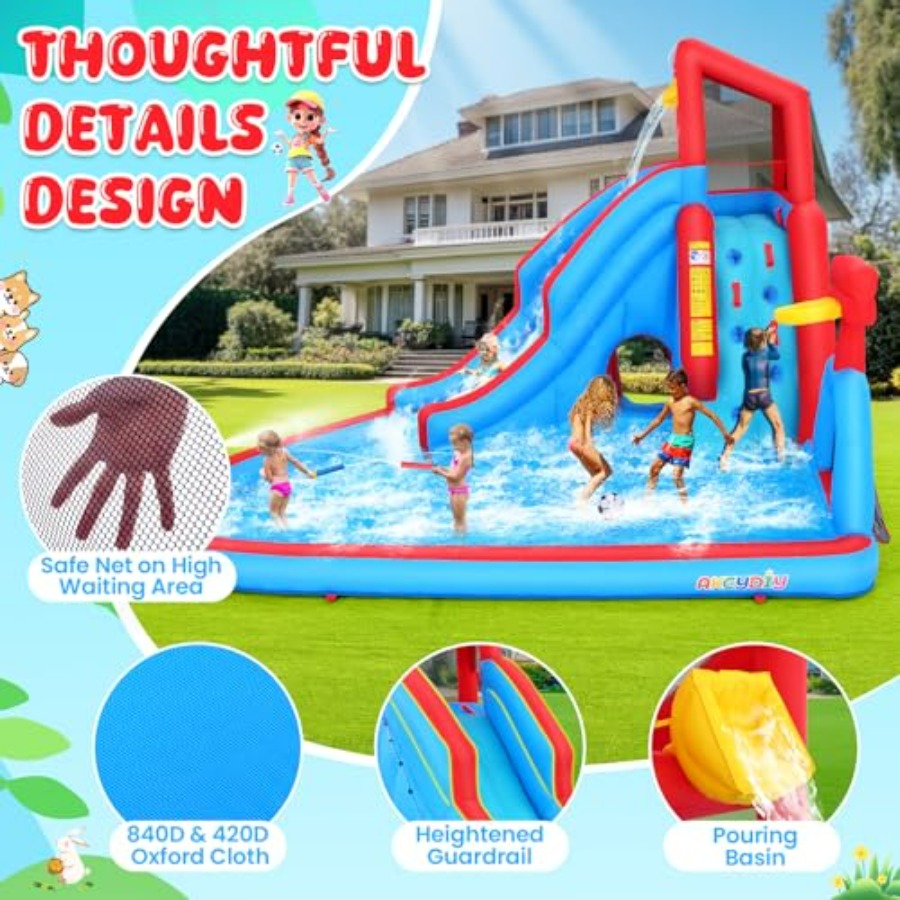 Backyard outdoor water slide i - Kids Outdoor Inflatable Water Slide ulasan dan harga