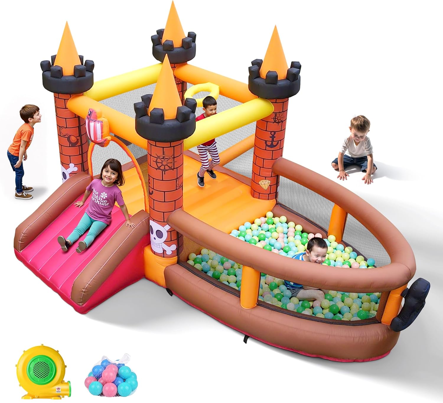 Inflatable Bounce House for Ki - Kids Outdoor Jump House ulasan dan harga