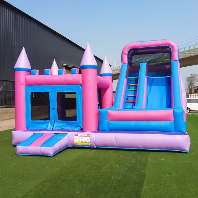 Commercial Bounce House Colorf - Kids Outdoor Jump House ulasan dan harga