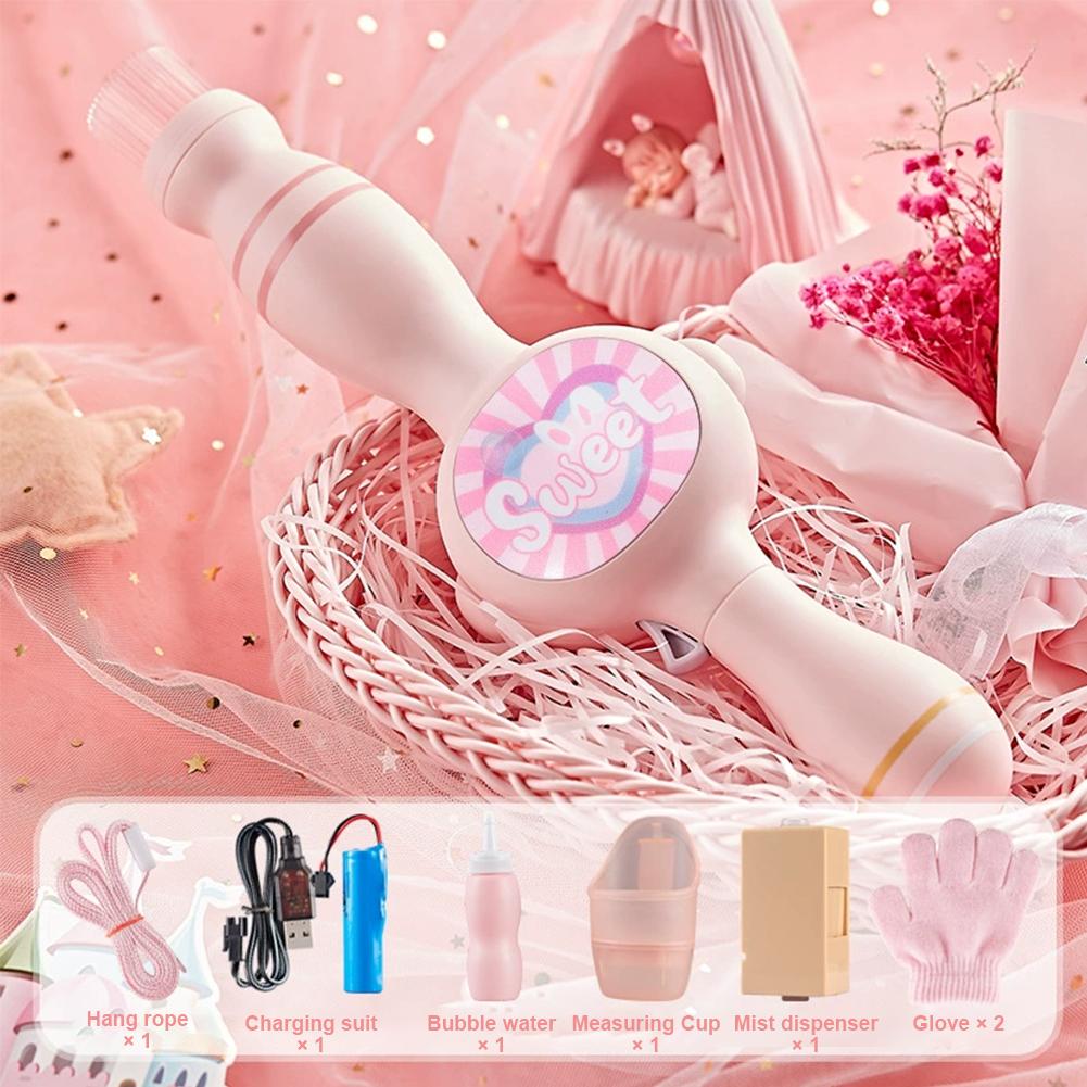 Smoke Bubble Machine Elastic B - Bubble Sword Wand ulasan dan harga