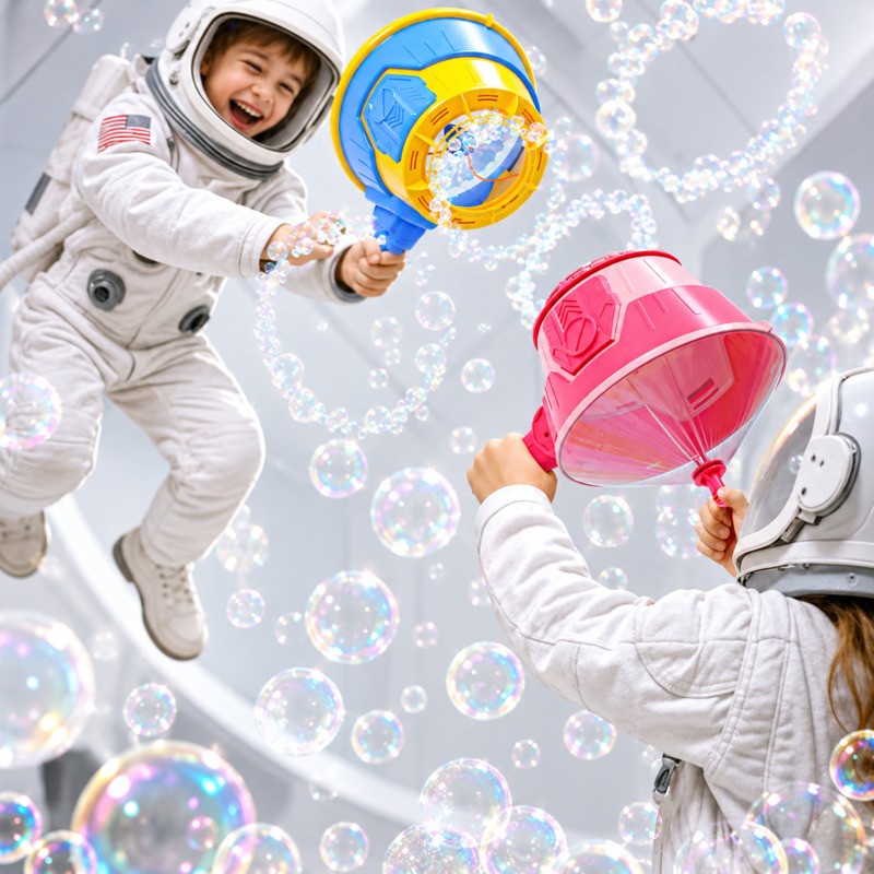 Battery Free Bubble Gun Machin - Kids Outdoor Easter Gifts ulasan dan harga