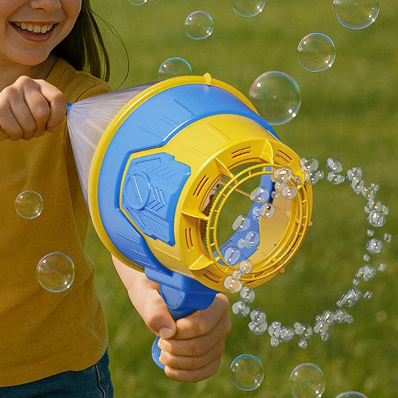 Battery Free Bubble Gun Machin - Kids Outdoor Easter Gifts ulasan dan harga