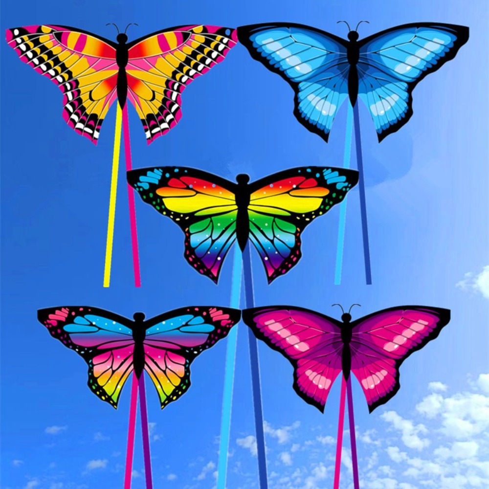 Easy to Fly Colorful Butterfly - Kite Easy Fly Kids ulasan dan harga