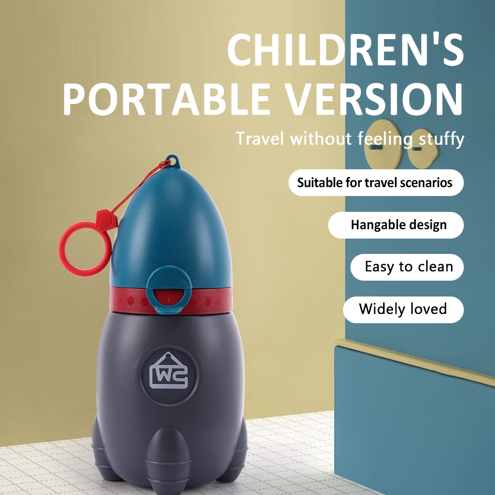 Children's Portable Rocket Uri - Kids Outdoor Urinal ulasan dan harga