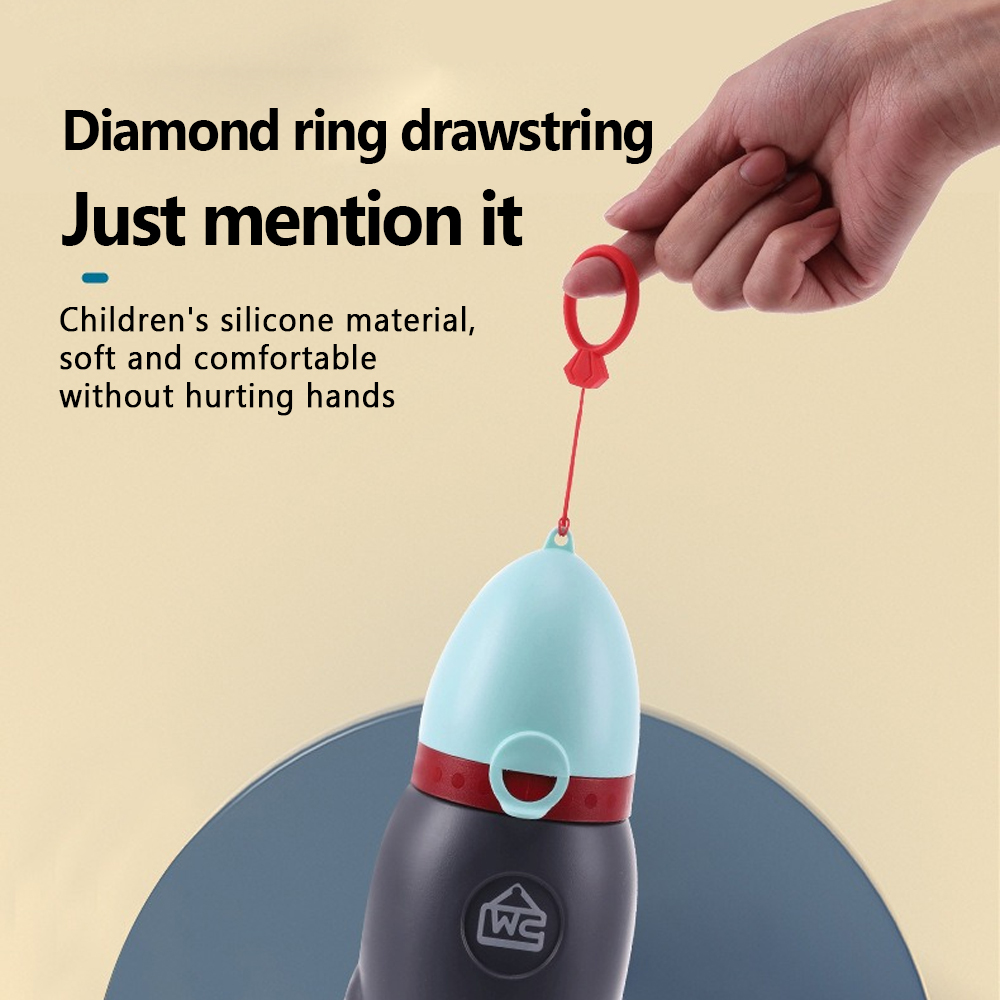 Children's Portable Rocket Uri - Kids Outdoor Urinal ulasan dan harga