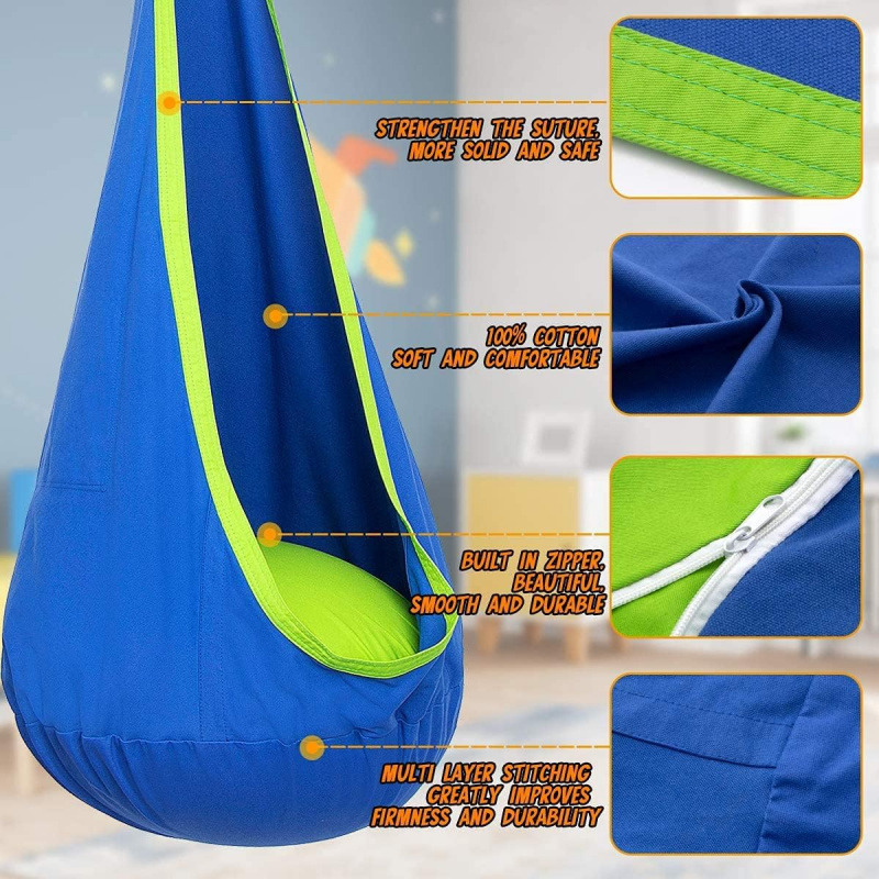 Children Hanging Pod Swing Ham - Kids Outdoor Swing Chair ulasan dan harga