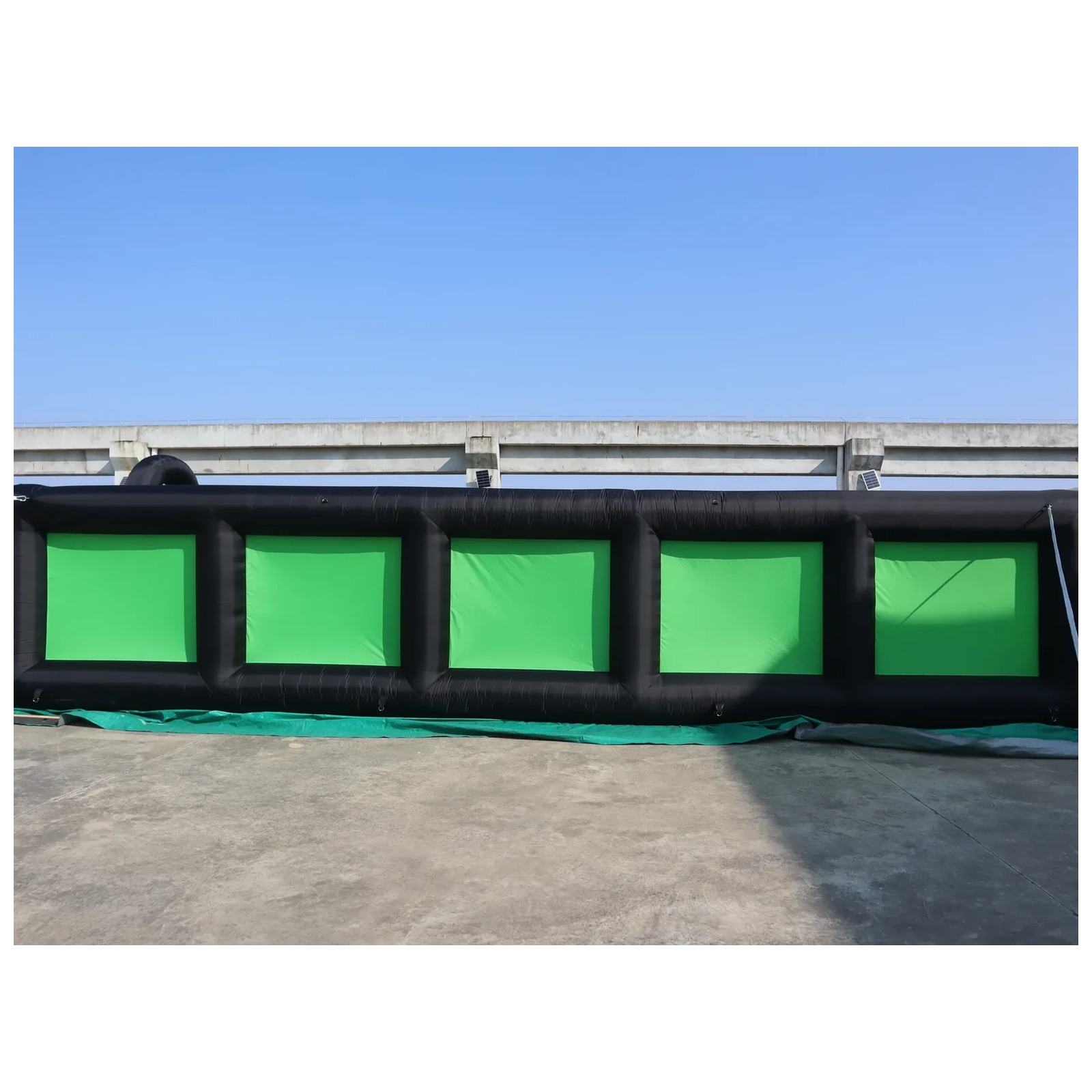 Outdoor Black Green Inflatable - Kids Outdoor Party Venue ulasan dan harga