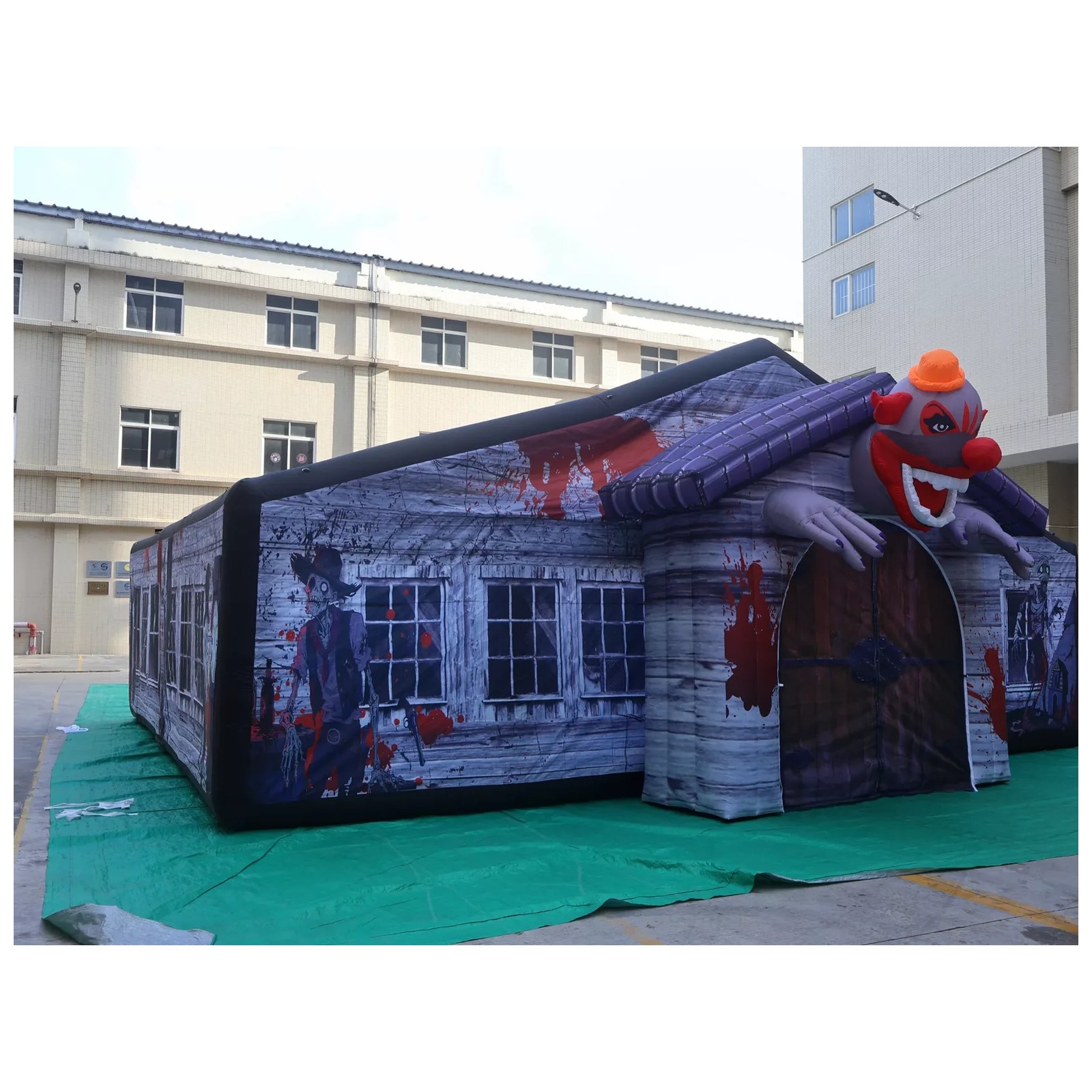 Large Gray Covered Inflatable  - Kids Outdoor Party Venue ulasan dan harga