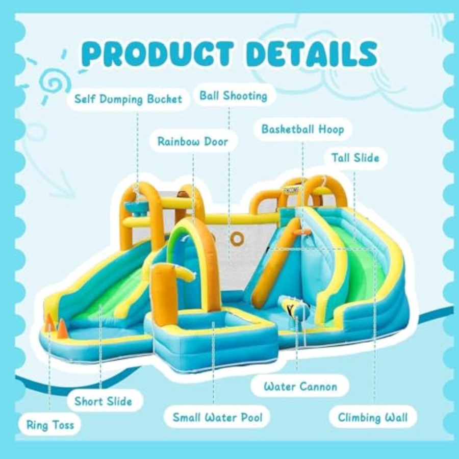 Backyard outdoor inflatable wa - Kids Outdoor Inflatable Water Slide ulasan dan harga