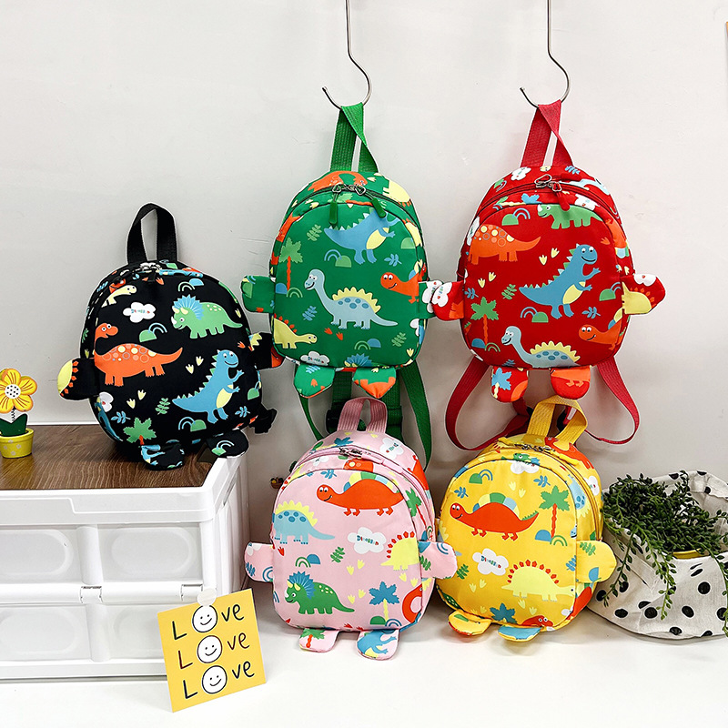 Cute Children Bag Cartoon Dino - Kids Outdoor Backpack ulasan dan harga
