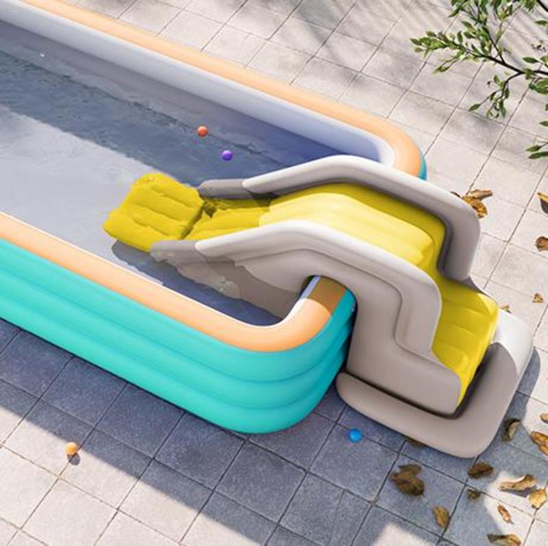Inflatable Water Slide Kids Sw - Kids Outdoor Inflatable Water Slide ulasan dan harga