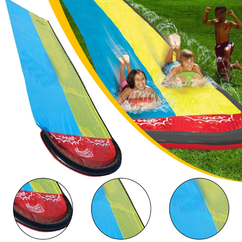 Games Center Backyard Children - Kids Outdoor Inflatable Water Slide ulasan dan harga