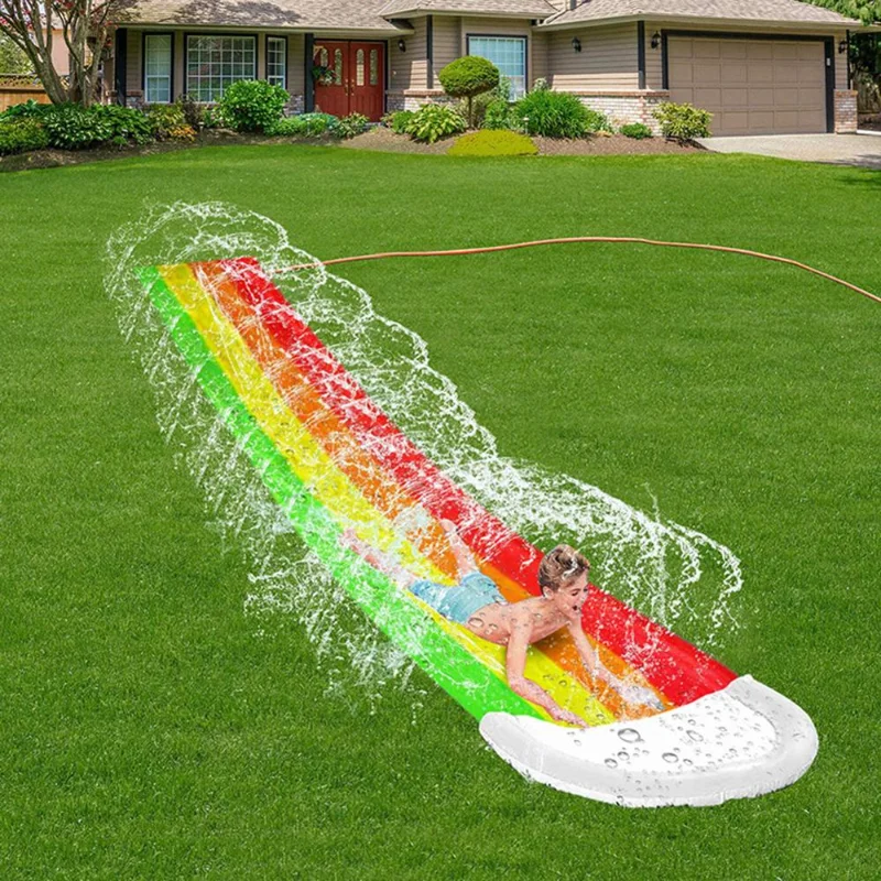 Games Center Backyard Children - Kids Outdoor Inflatable Water Slide ulasan dan harga