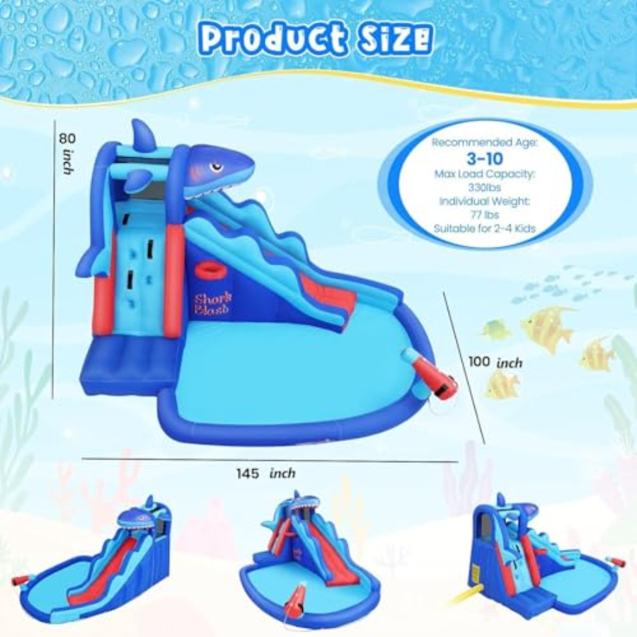 Outdoor/Indoor inflatable wate - Kids Outdoor Inflatable Water Slide ulasan dan harga