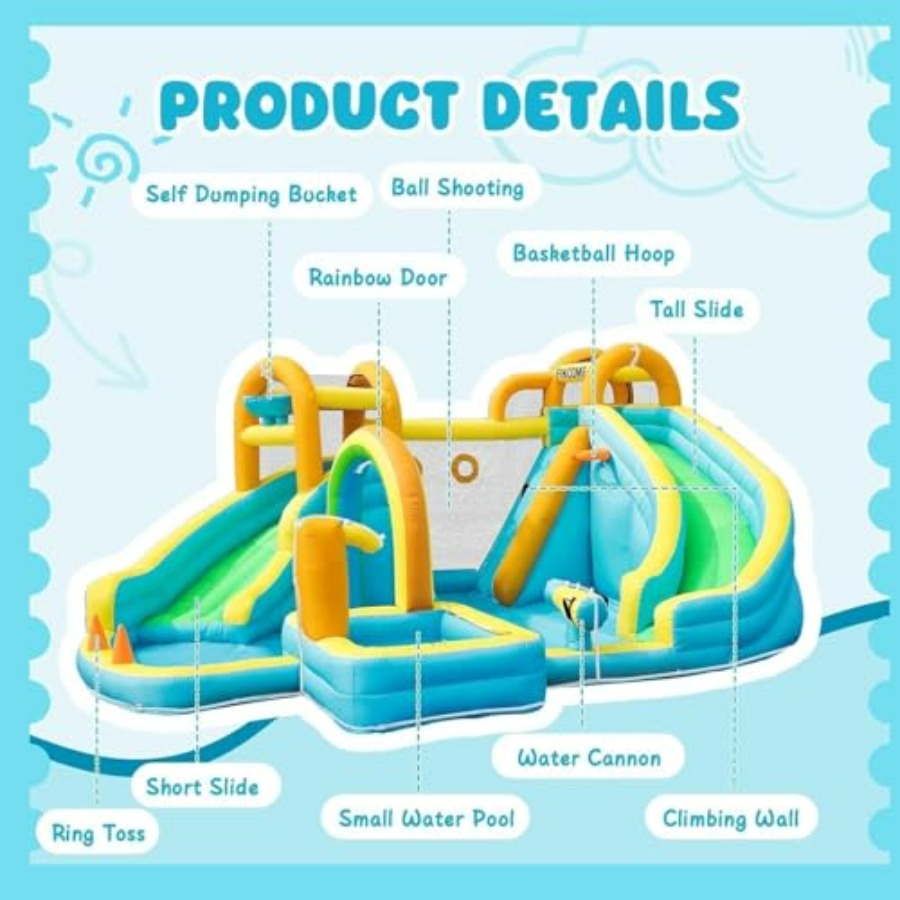 Backyard outdoor inflatable wa - Kids Outdoor Inflatable Water Slide ulasan dan harga