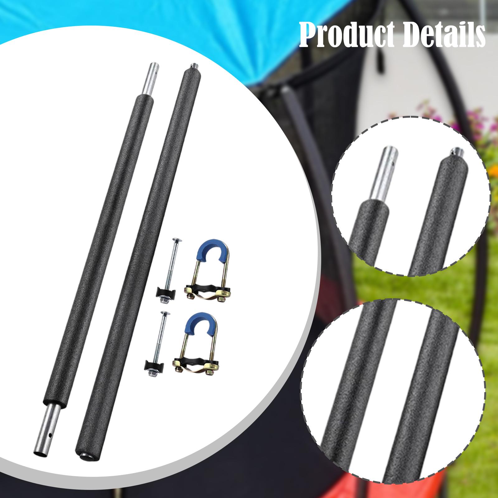 Two Section Trampoline Poles w - Kids Outdoor Trampoline ulasan dan harga