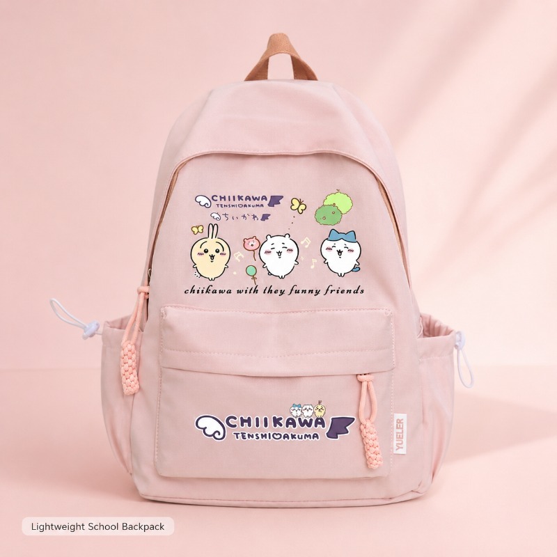 Cute Chiikawa Kids Backpack Re - Kids Outdoor Backpack ulasan dan harga