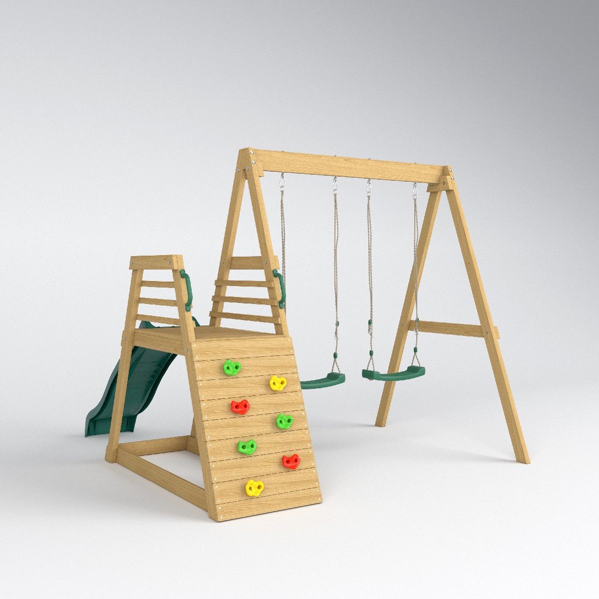 2026 Jungle Gym Slide Swing Ga - Kids Outdoor Slide Set ulasan dan harga