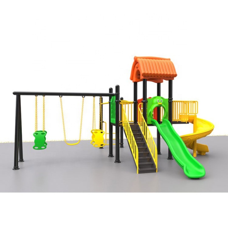 Wholesale Low Price Outdoor Am - Kids Outdoor Slide Set ulasan dan harga