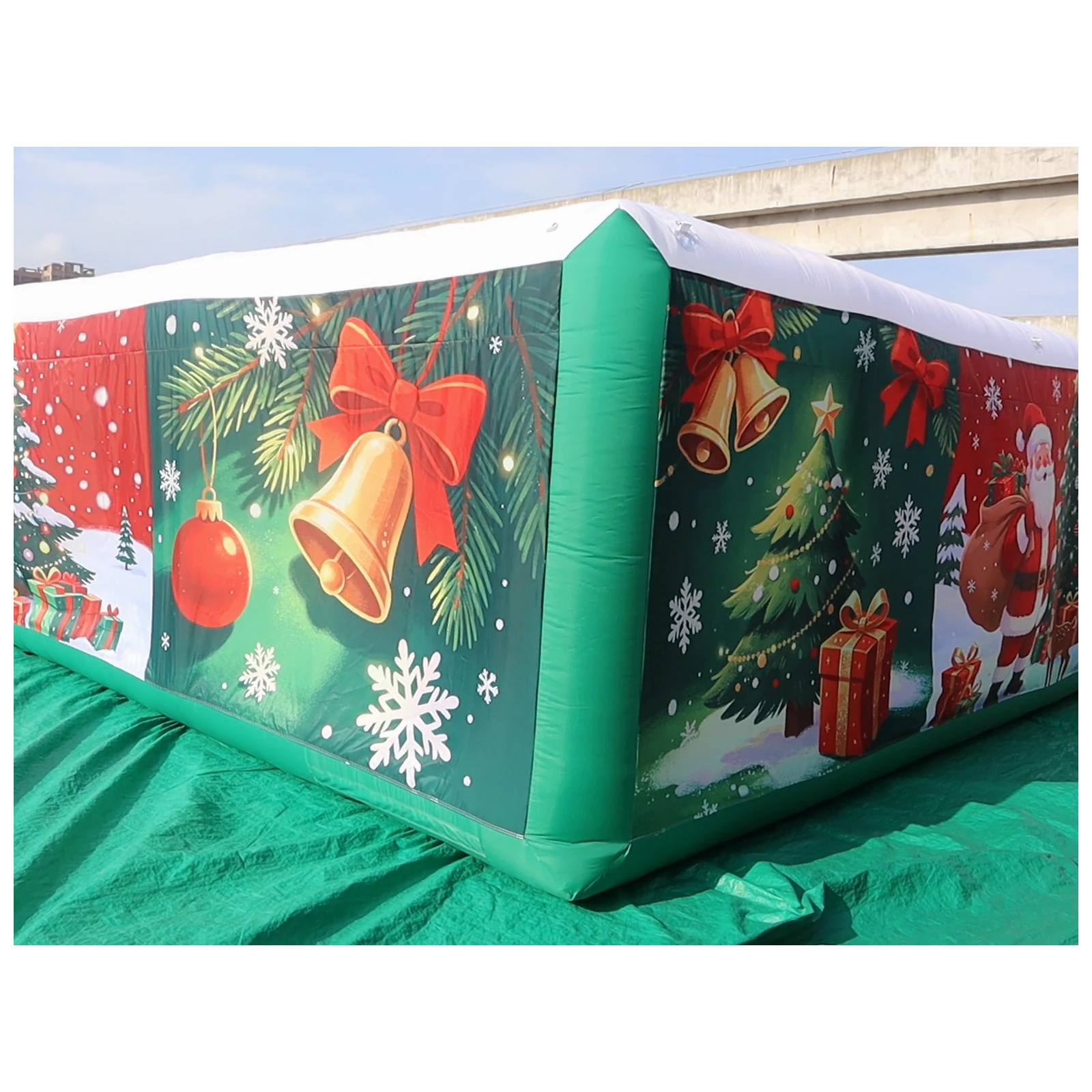 Commercial Long Inflatable Maz - Kids Outdoor Party Venue ulasan dan harga