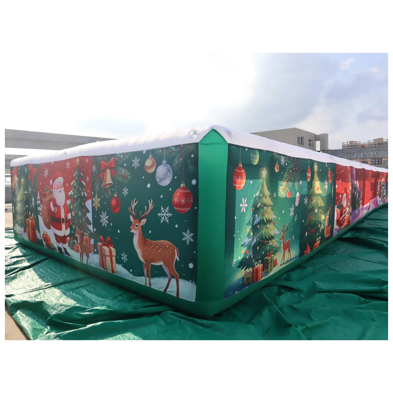 Commercial Long Inflatable Maz - Kids Outdoor Party Venue ulasan dan harga