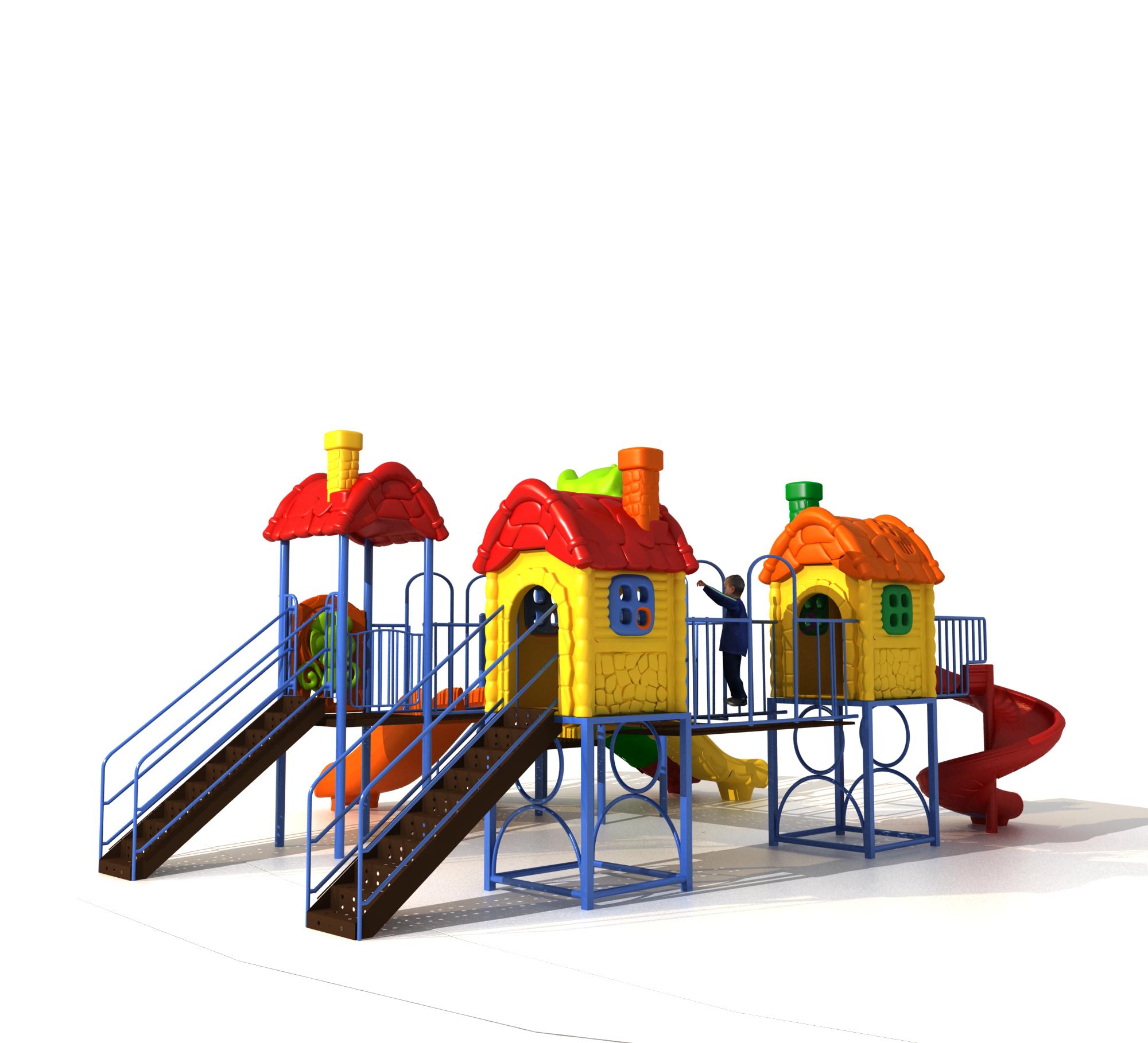 Durable Kindergarten Play Equi - Kids Outdoor Slide Set ulasan dan harga