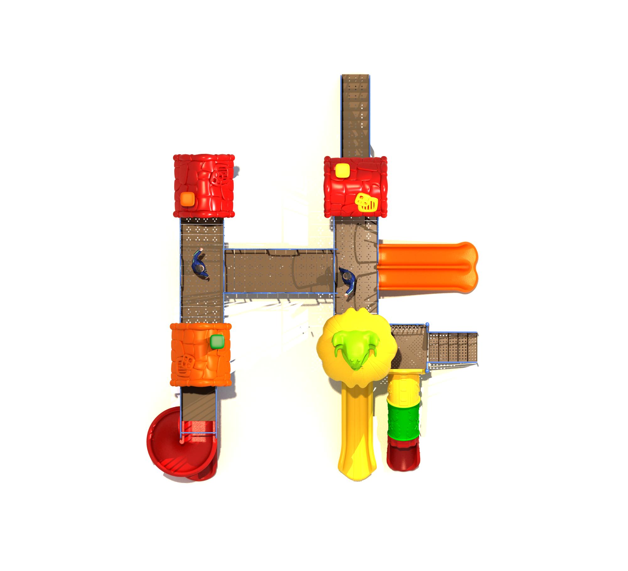 Durable Kindergarten Play Equi - Kids Outdoor Slide Set ulasan dan harga