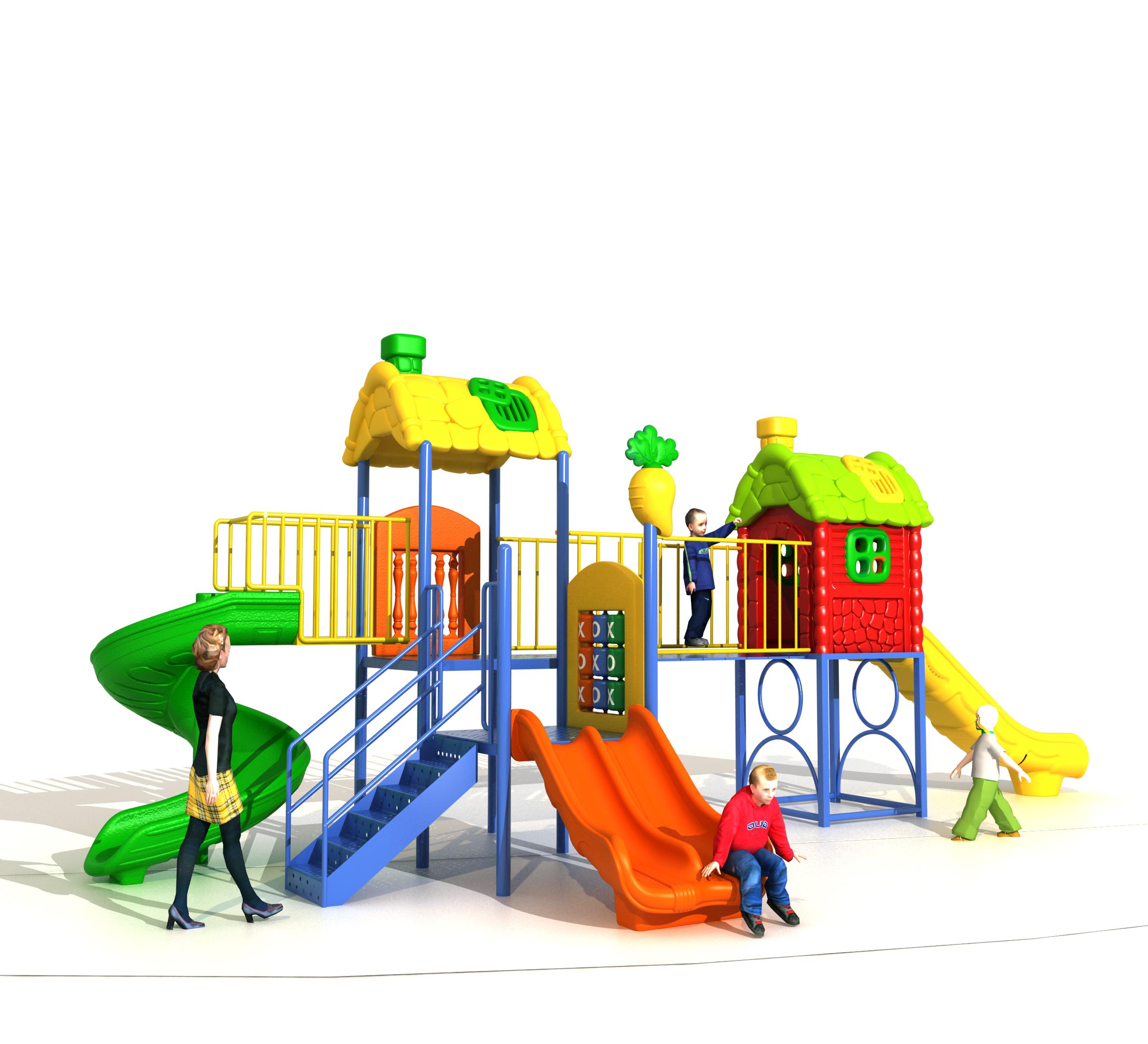 Durable Kindergarten Play Equi - Kids Outdoor Slide Set ulasan dan harga