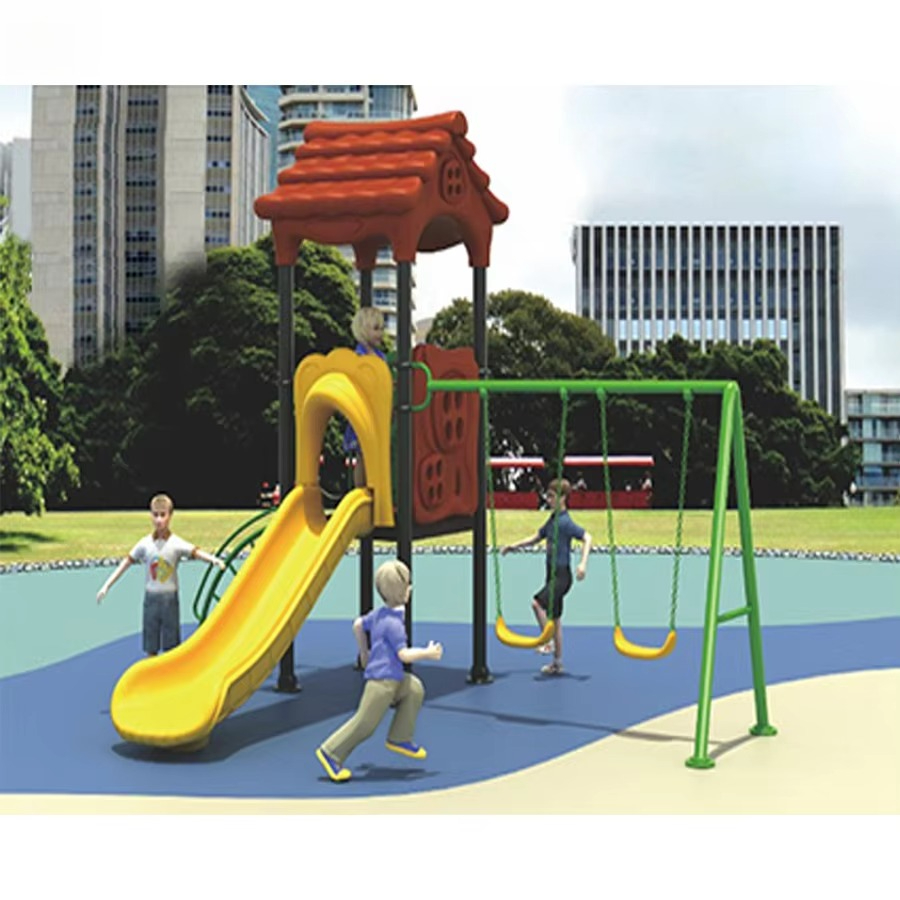 Steel Playground Equipment, Co - Kids Outdoor Slide Set ulasan dan harga