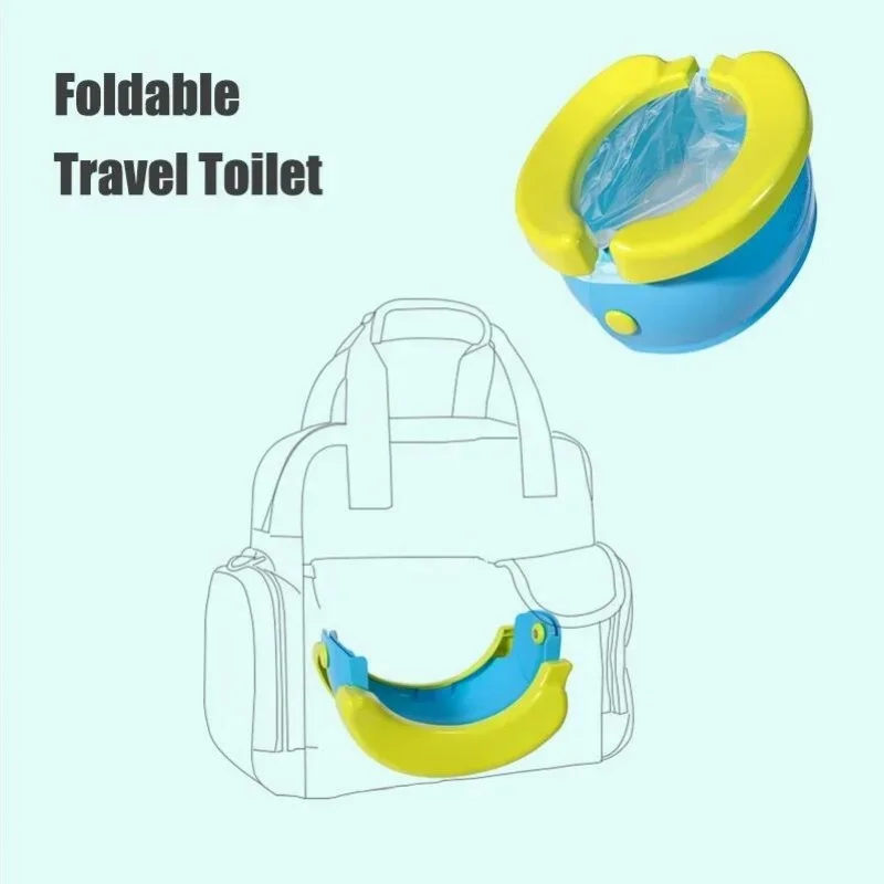 Folding Portable Baby Travel P - Kids Outdoor Urinal ulasan dan harga