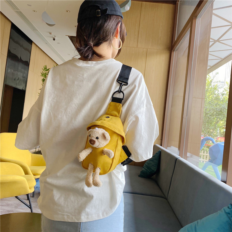 Korean Bear Crossbody Bags Fas - Kids Outdoor Backpack ulasan dan harga