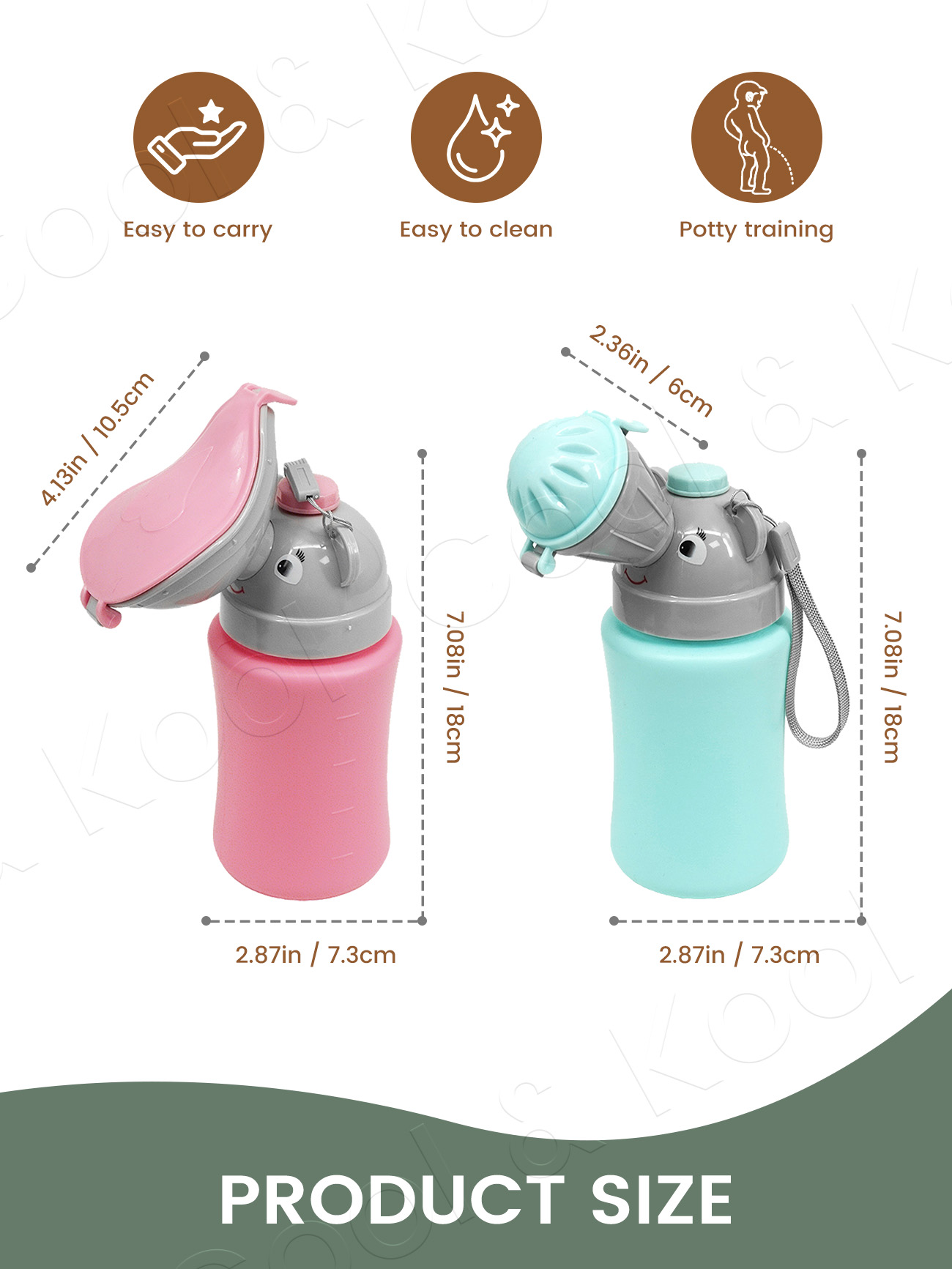 Portable Kids Travel Pee Bottl - Kids Outdoor Urinal ulasan dan harga