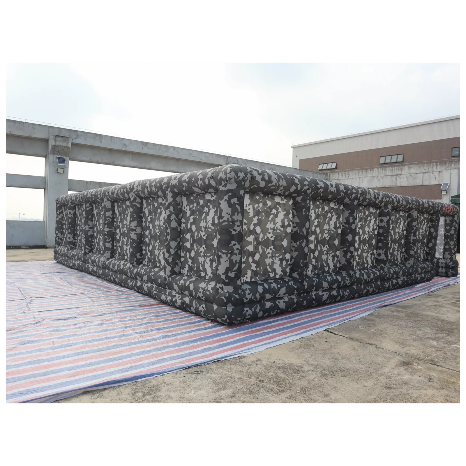 Large Gray Camouflage Open Inf - Kids Outdoor Party Venue ulasan dan harga