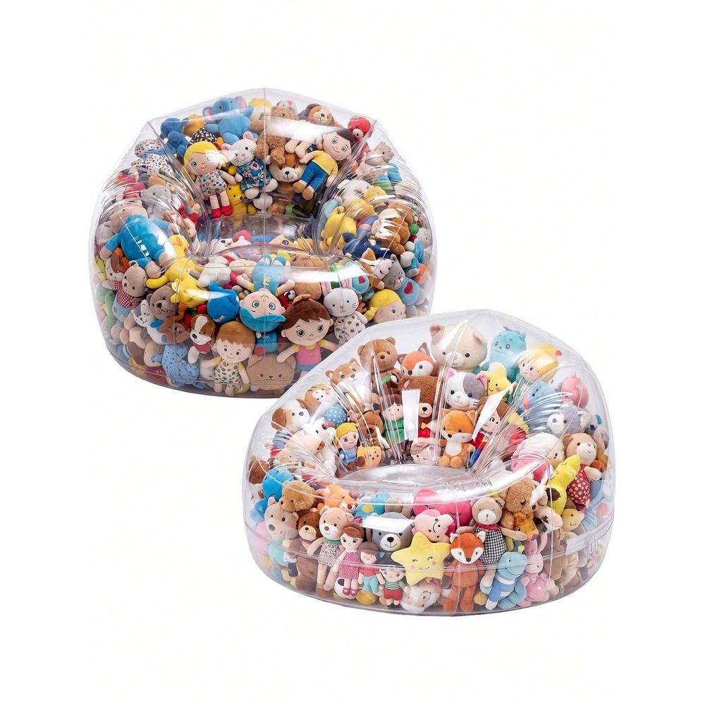 2 Pcs Stuffed Storage Bean Bag - Kids Outdoor Bean Bag Chair ulasan dan harga