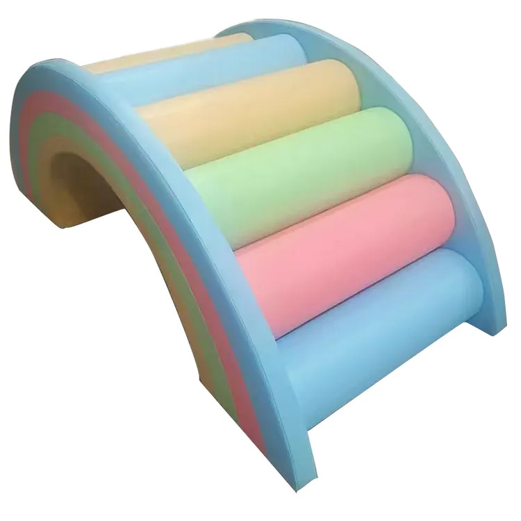 Macaroon-Colored Kids Soft Pla - Kids Outdoor Playground ulasan dan harga