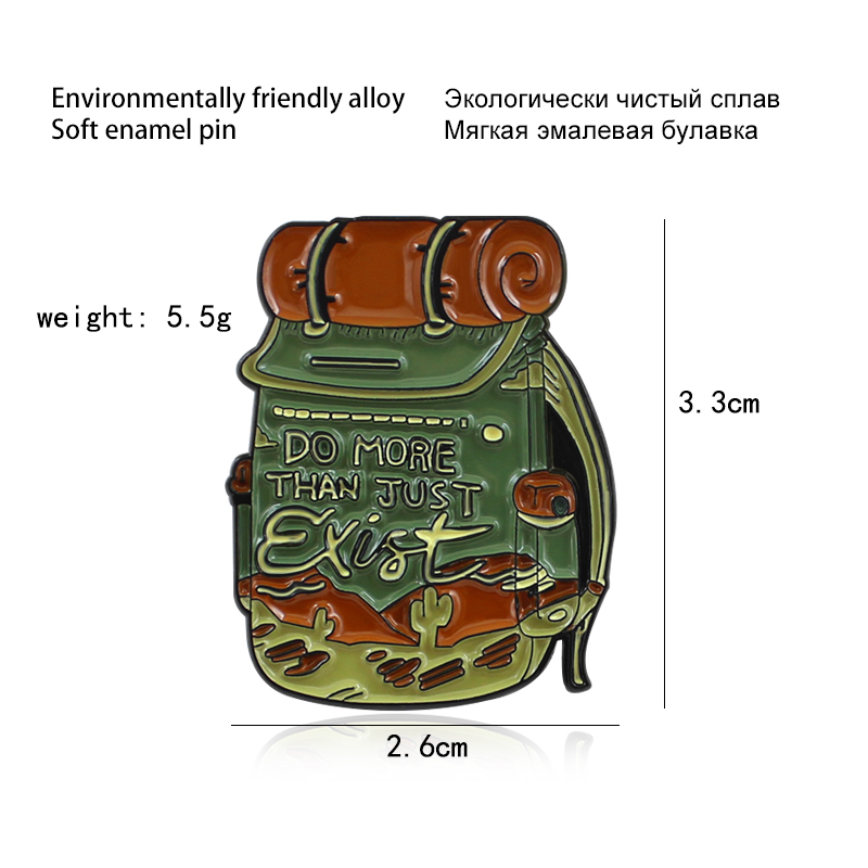 Fashion Backpack Enamel Pins D - Kids Outdoor Backpack ulasan dan harga