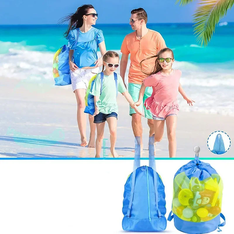 1Pcs Beach Bag Foldable Portab - Kids Outdoor Backpack ulasan dan harga