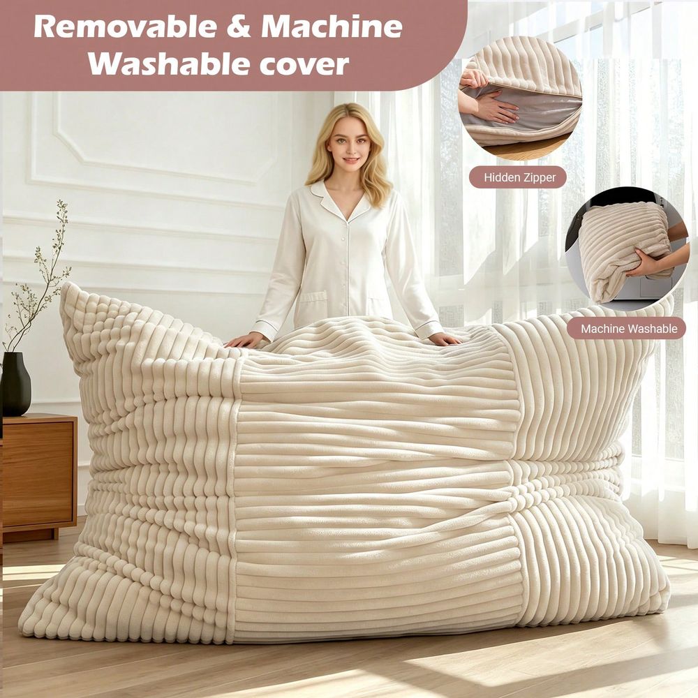 In 1 Giant Bean Bag Chair For  - Kids Outdoor Bean Bag Chair ulasan dan harga