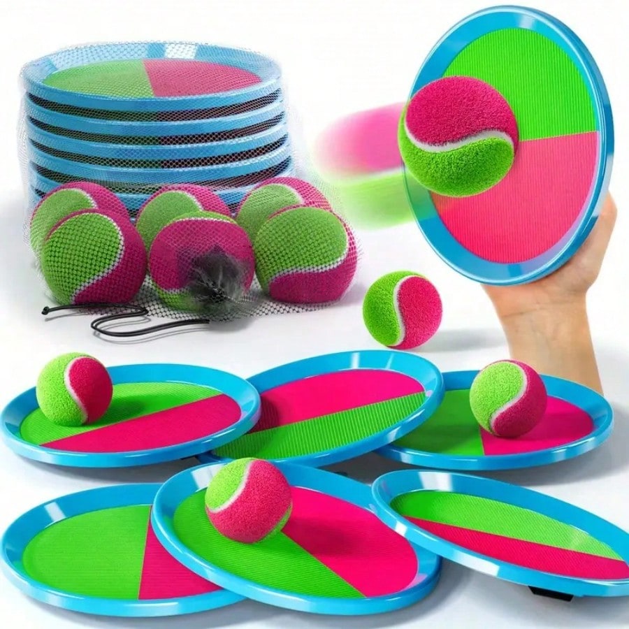 Sticky Ball Toss Catch Game Se - Kids Outdoor Easter Gifts ulasan dan harga
