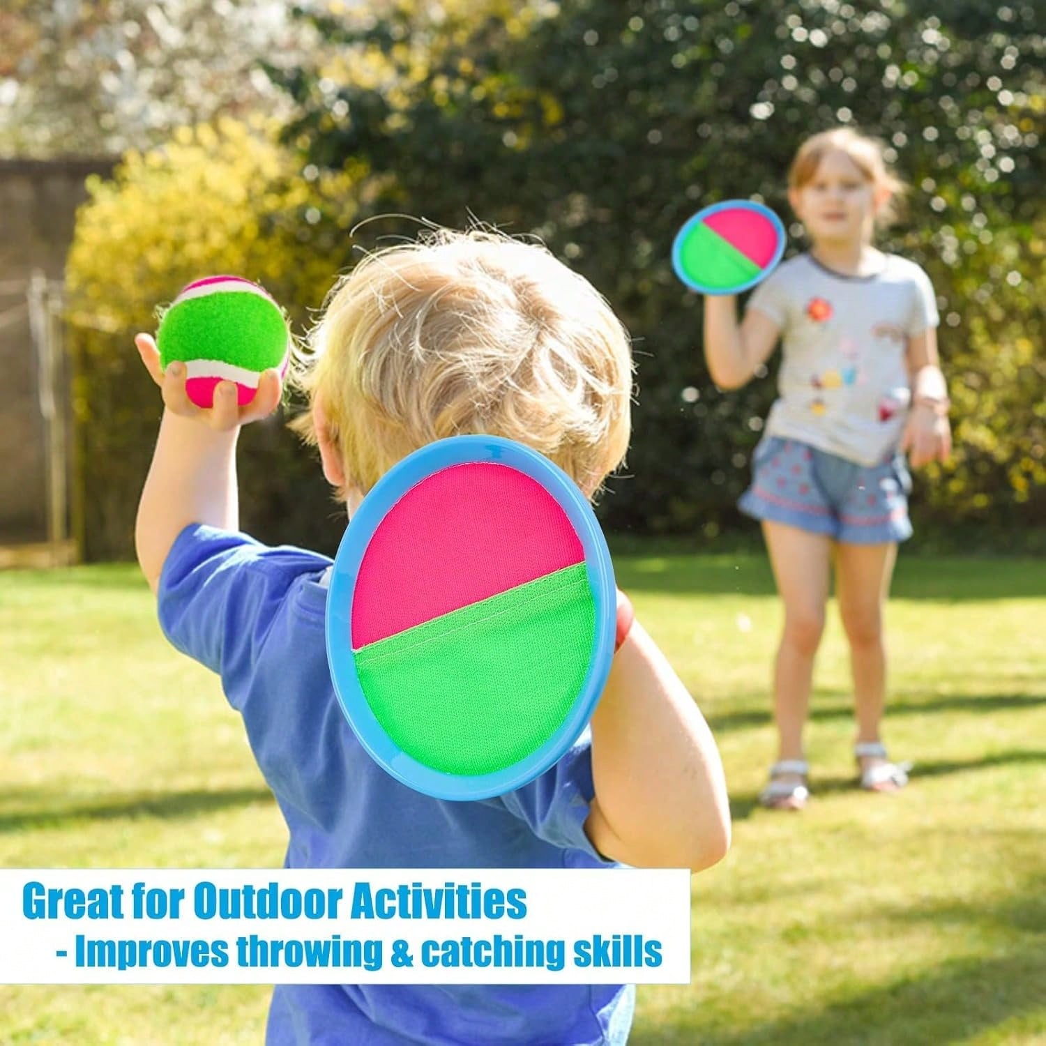 Sticky Ball Toss Catch Game Se - Kids Outdoor Easter Gifts ulasan dan harga