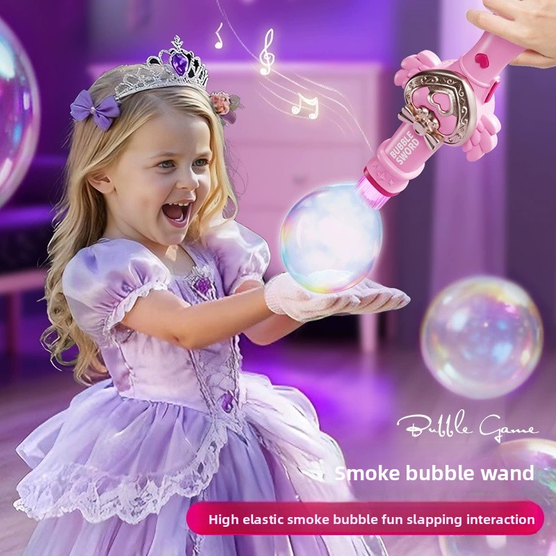 Elastic Bubble Fog Magic Wand  - Bubble Sword Wand ulasan dan harga