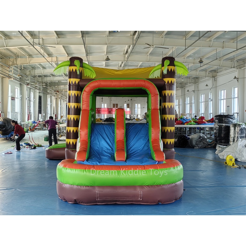 Giant PVC Inflatable Water Sli - Kids Outdoor Trampoline ulasan dan harga