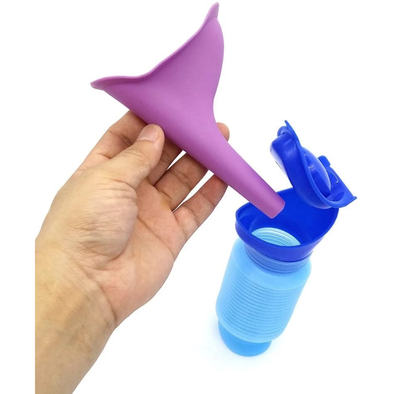 750ML Portable Standing Pee Bo - Kids Outdoor Urinal ulasan dan harga