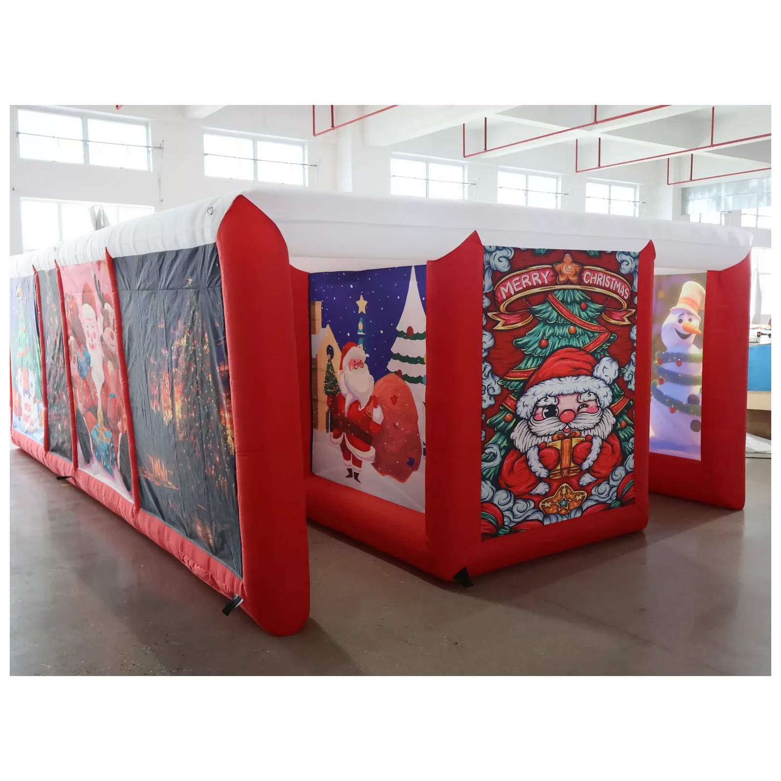 Outdoor Red Covered Inflatable - Kids Outdoor Party Venue ulasan dan harga