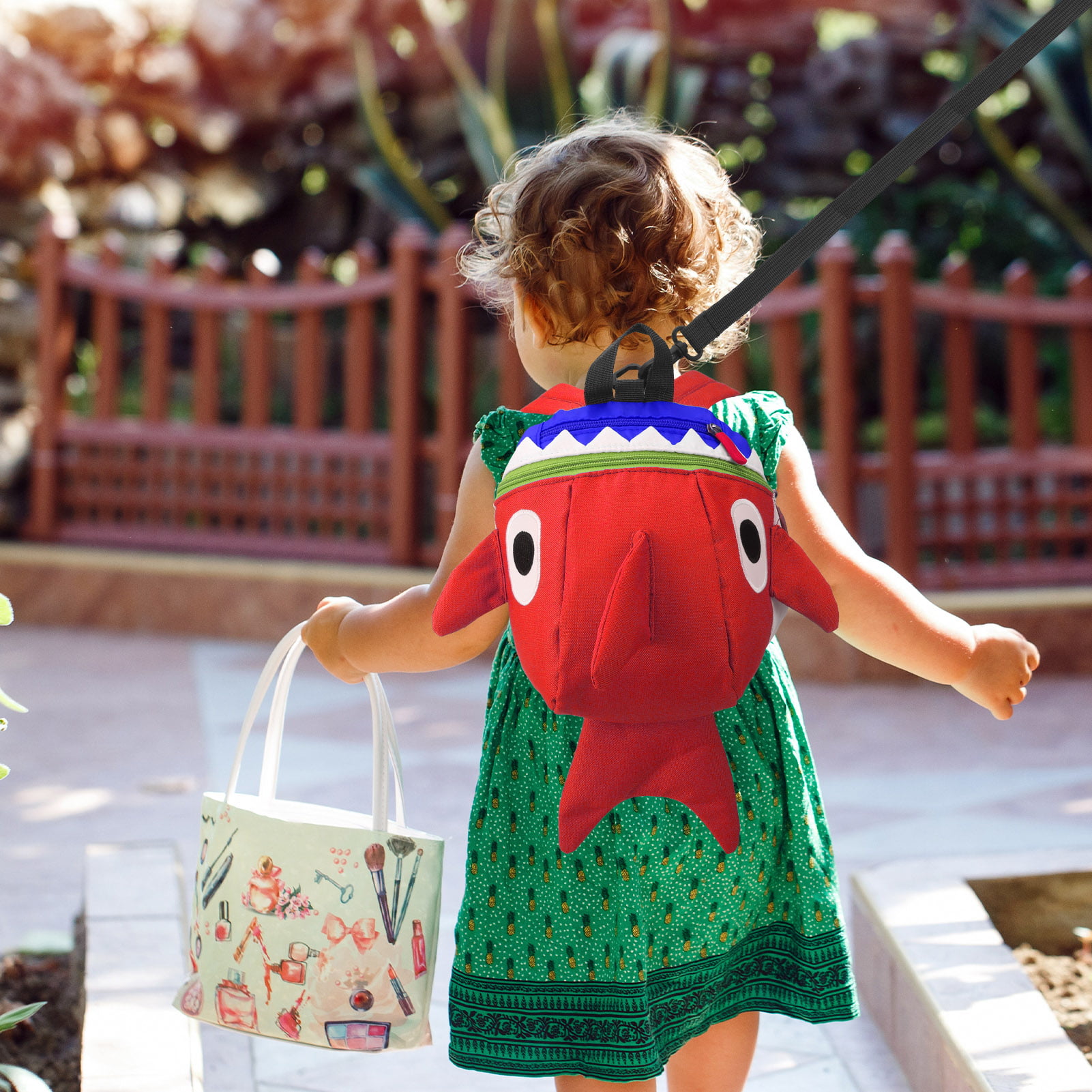 1Pcs Funny Cartoon Shark Backp - Kids Outdoor Backpack ulasan dan harga
